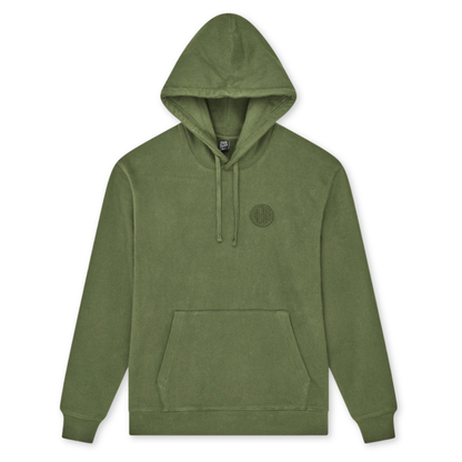 DEUS EX MACHINA || PILL LOGO HOODIE PINE GREEN