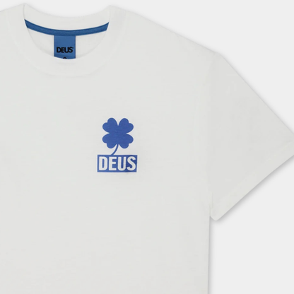 DEUS EX MACHINA || QUAD TEE VINTAGE WHITE