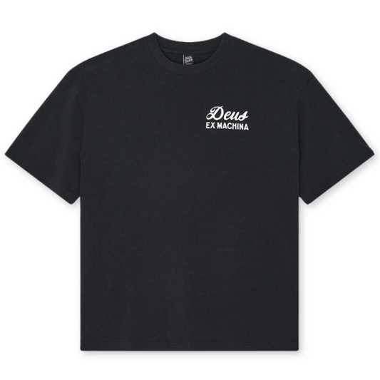 DEUS EX MACHINA || SEOUL SIGN TEE BLACK