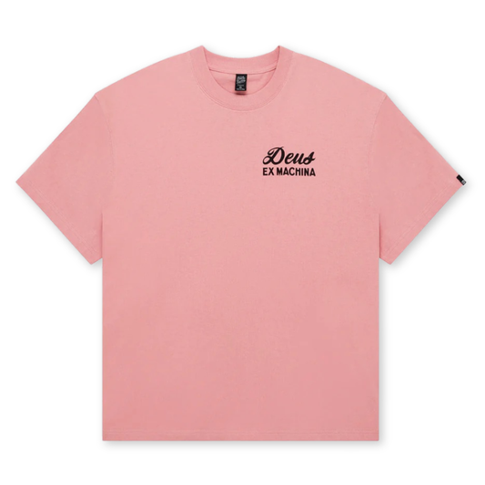 DEUS EX MACHINA || SEUL SIGN TEE LOBSTER BISQUE PINK