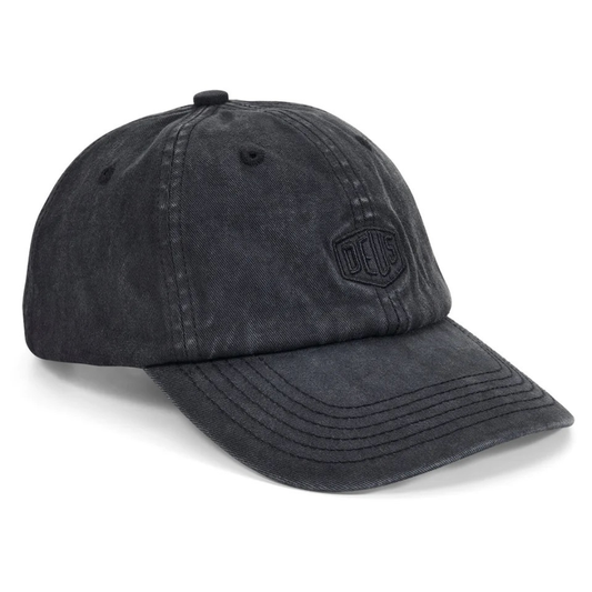 DEUS EX MACHINA || SHIELD GARMENT DYED DAD CAP BLACK