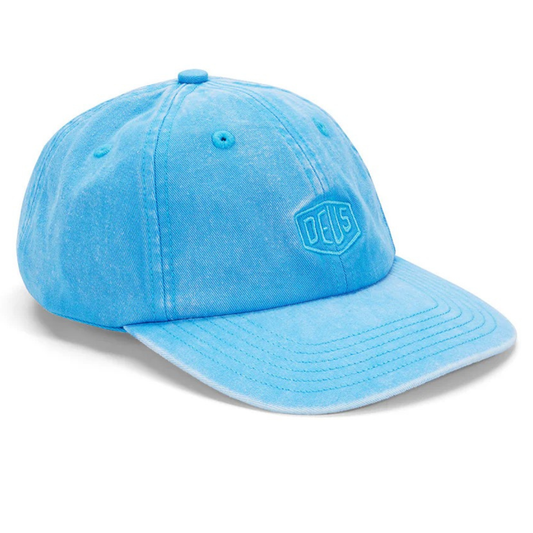 DEUS EX MACHINA || SHIELD GARMENT DYED DAD CAP BONNIE BLUE