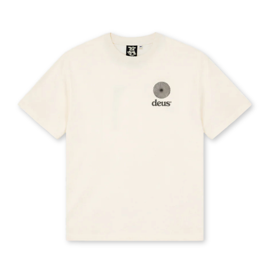 DEUS EX MACHINA || STRATA TEE DIRTY WHITE