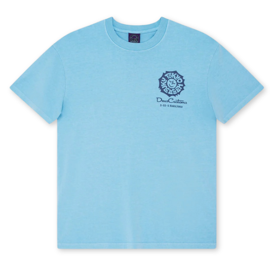 DEUS EX MACHINA || TOKYO ADDRESS TEE BONNIE BLUE