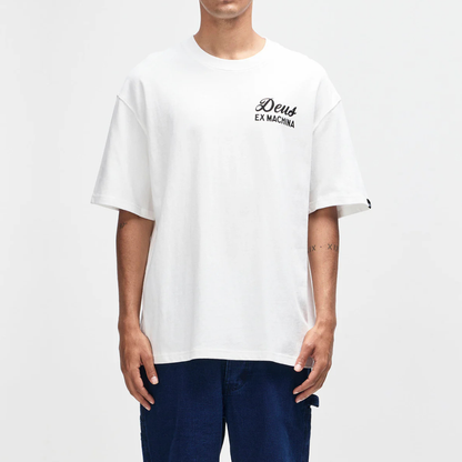 DEUS EX MACHINA || VENICE SIGN TEE WHITE