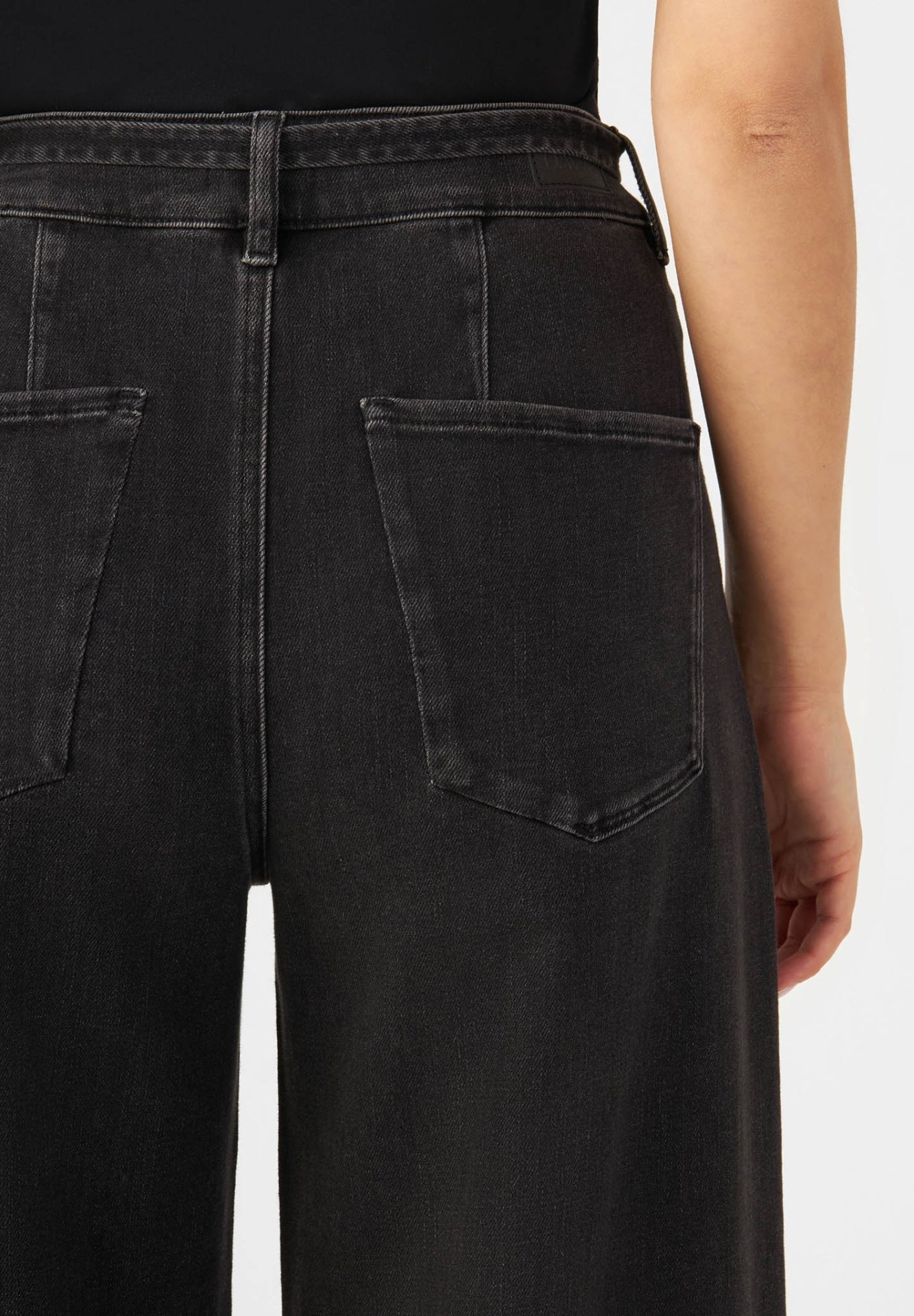 DAWN || BLINK WIDE BARREL SOFT DENIM BLACK DENIM