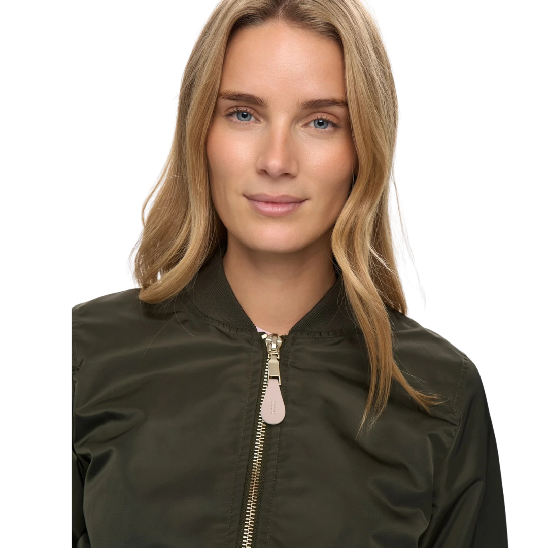 NÜMPH || NUALISANDRA BOMBER JACKET ROSIN