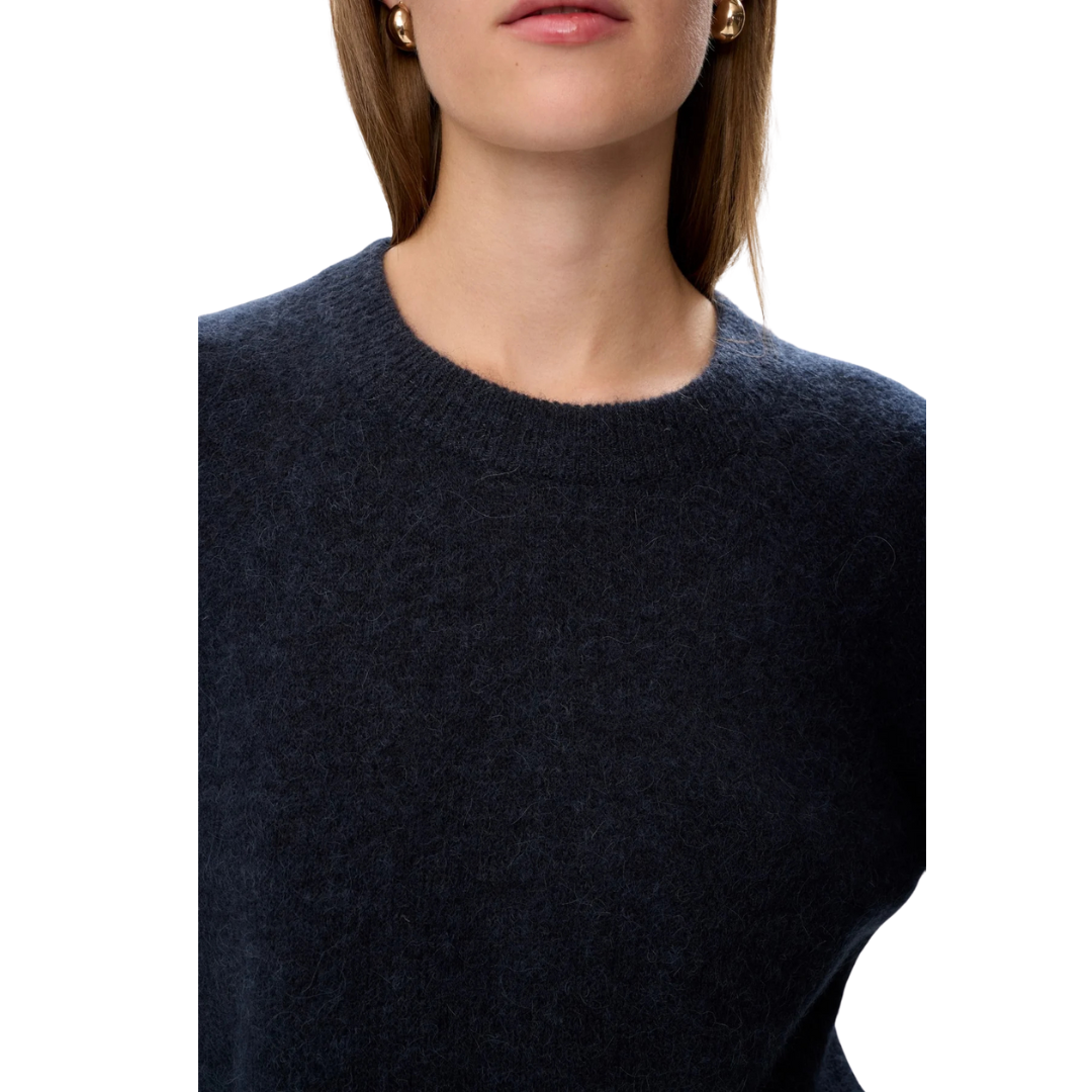 NÜMPH || NURIETTE PULLOVER DARK SAPHIR