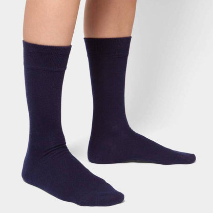 DILLYSOCKS || SMOOTH DARK NAVY PACK