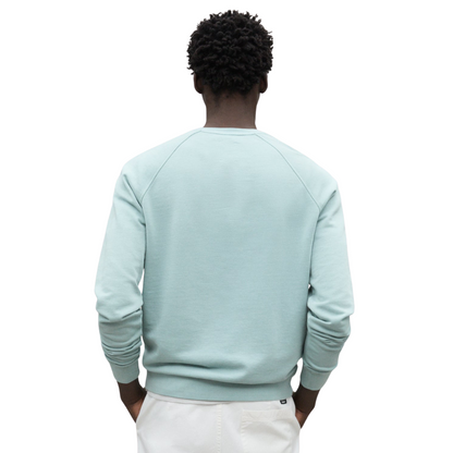 ECOALF || BERJAALF SWEATSHIRT MAN WASHED GREEN