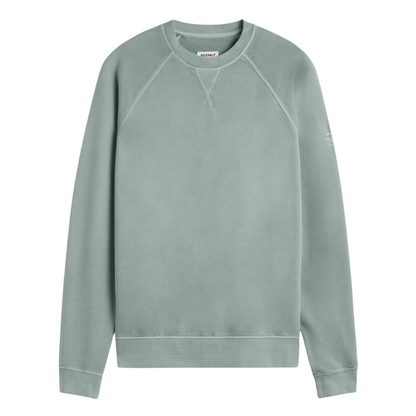 ECOALF || BERJAALF SWEATSHIRT MAN WASHED GREEN