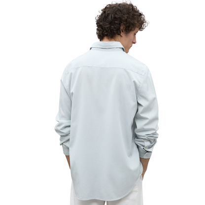 ECOALF ||CARLOSALF SHIRT MAN BLUE PEARL