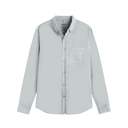 ECOALF ||CARLOSALF SHIRT MAN BLUE PEARL