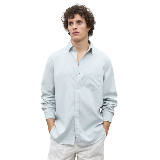 ECOALF ||CARLOSALF SHIRT MAN BLUE PEARL