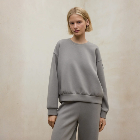 ECOALF || AMBOLO SWEATSHIRT WOMAN DUNE