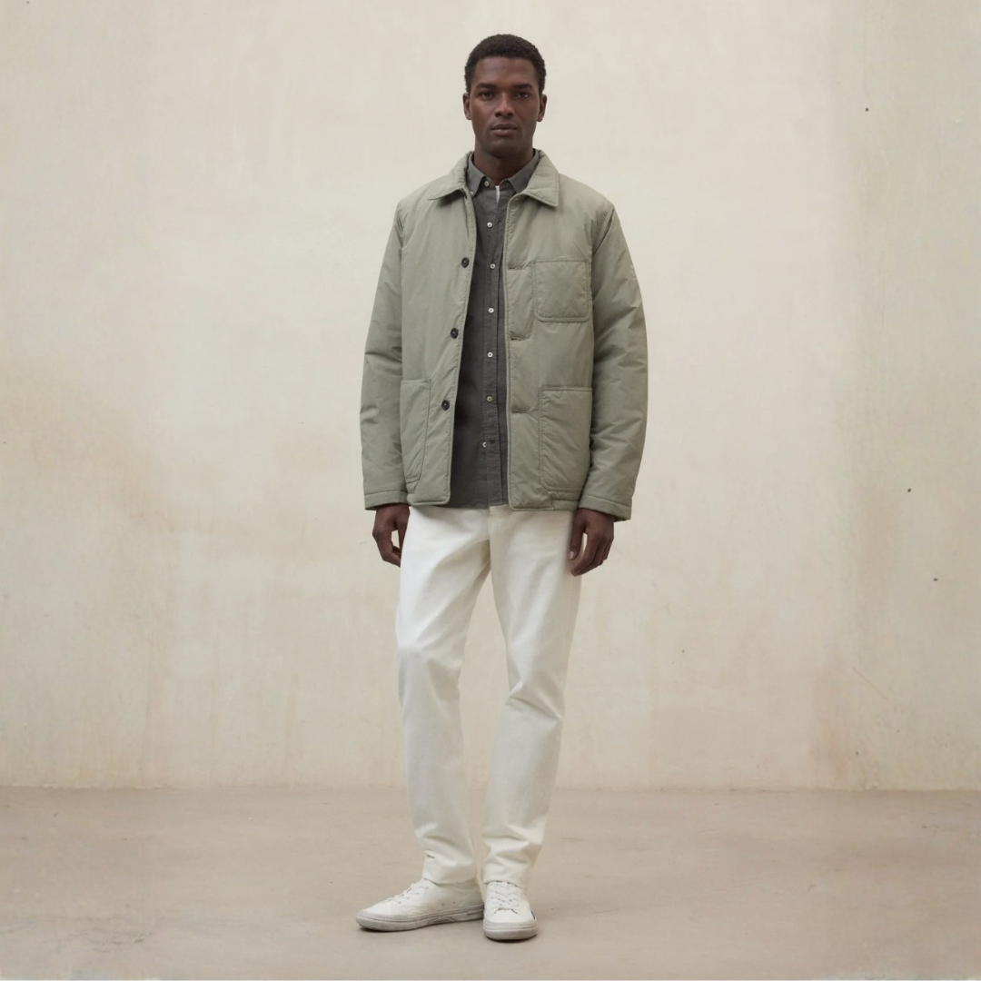 ECOALF || ANCUA SHORT JACKET MAN MOSS
