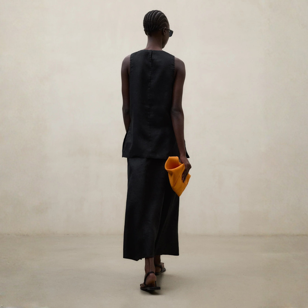 ECOALF || BETH SKIRT WOMAN BLACK