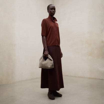 ECOALF || BETH SKIRT WOMAN COCOA
