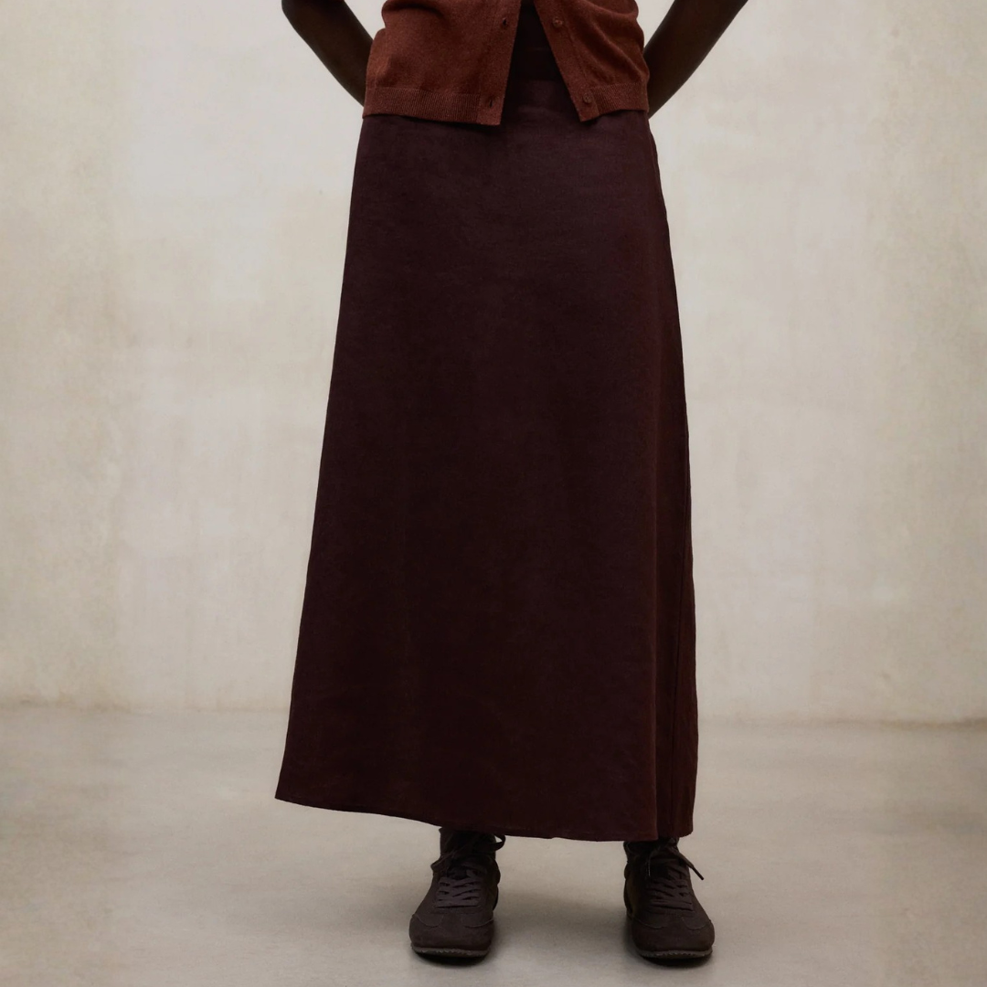 ECOALF || BETH SKIRT WOMAN COCOA