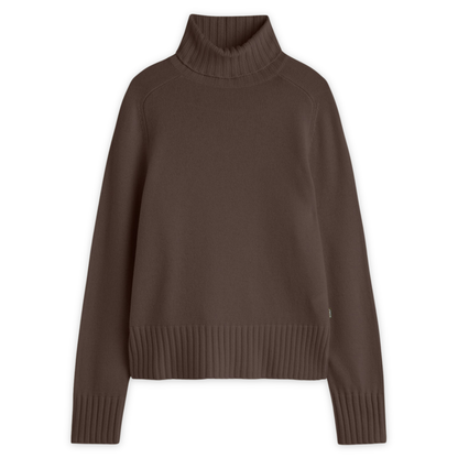 ECOALF || CAQUI KNIT WOMAN DARK CHOCOLATE