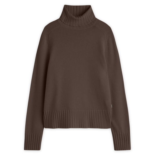 ECOALF || CAQUI KNIT WOMAN DARK CHOCOLATE
