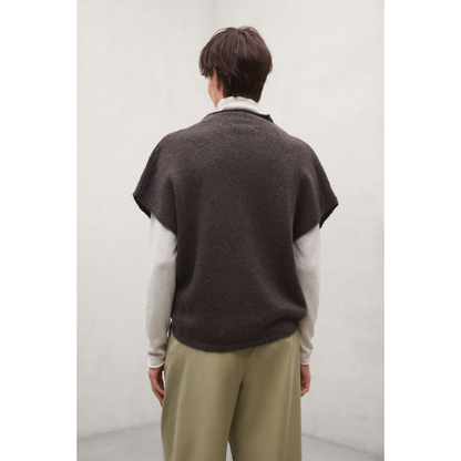 ECOALF || CASTELLY KNIT DARK CHOCOLATE WOMAN