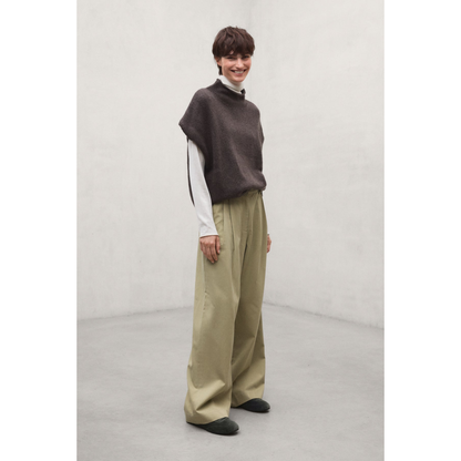 ECOALF || CASTELLY KNIT DARK CHOCOLATE WOMAN