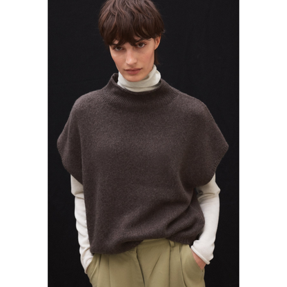 ECOALF || CASTELLY KNIT DARK CHOCOLATE WOMAN