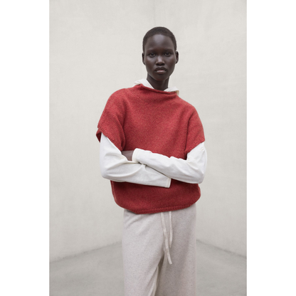 ECOALF || CASTELLY KNIT DARK ORANGE WOMAN