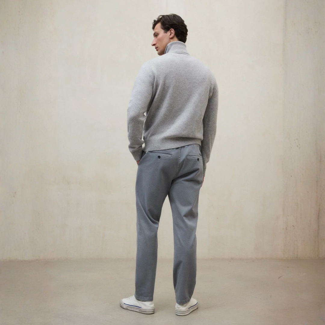 ECOALF || ETHIWIN PANTS MAN GREY BLUE