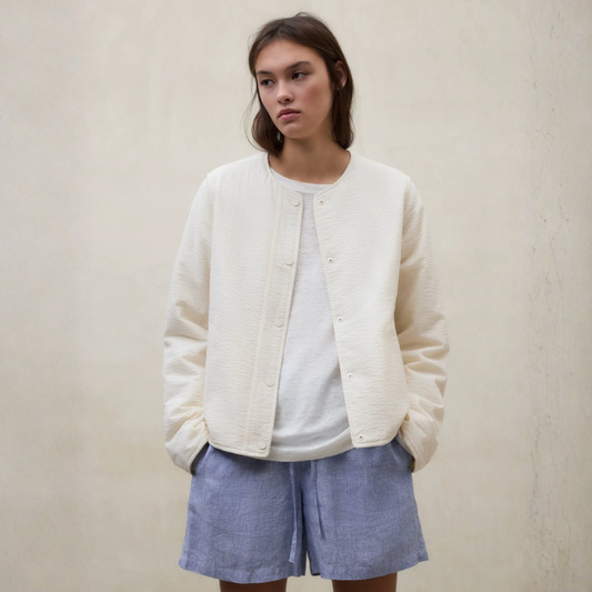 ECOALF || GABI JACKET WOMAN ECRU