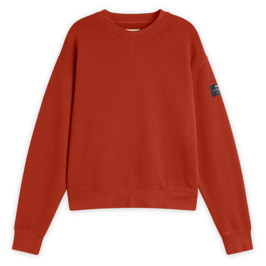 ECOALF || GODOY SWEATSHIRT WOMAN DARK ORANGE