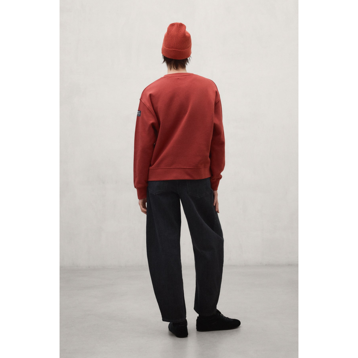 ECOALF || GODOY SWEATSHIRT WOMAN DARK ORANGE