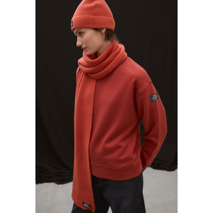 ECOALF || GODOY SWEATSHIRT WOMAN DARK ORANGE