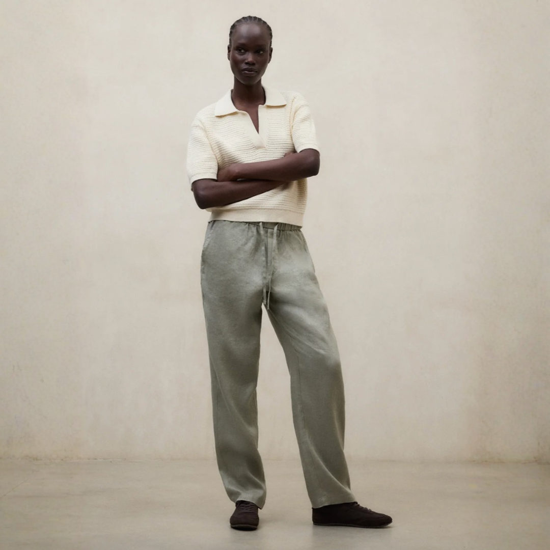 ECOALF || INDI PANTS WOMAN SAGE