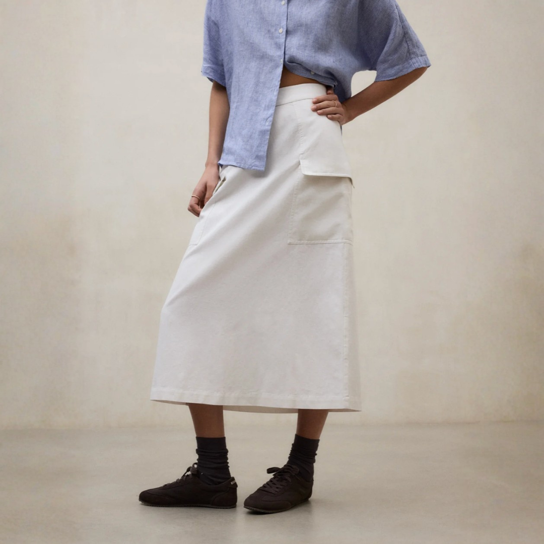 ECOALF || JOY SKIRT  WOMAN RAW