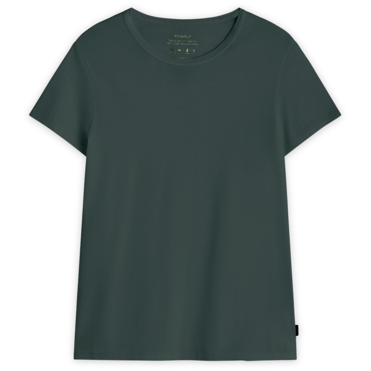 ECOALF || KEILE T-SHIRT WOMAN DARK KHAKI