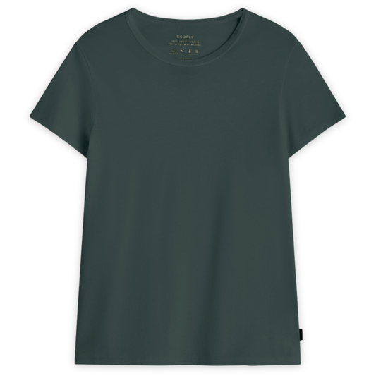 ECOALF || KEILE T-SHIRT WOMAN DARK KHAKI