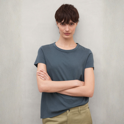 ECOALF || KEILE T-SHIRT WOMAN DARK KHAKI