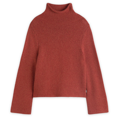 ECOALF || KIRA KNIT DARK ORANGE WOMAN