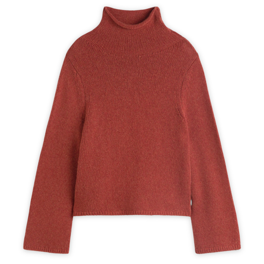 ECOALF || KIRA KNIT DARK ORANGE WOMAN