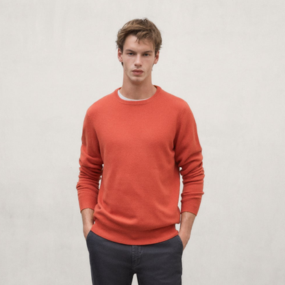 ECOALF || LAGUNA KNIT MAN  BURNED ORANGE