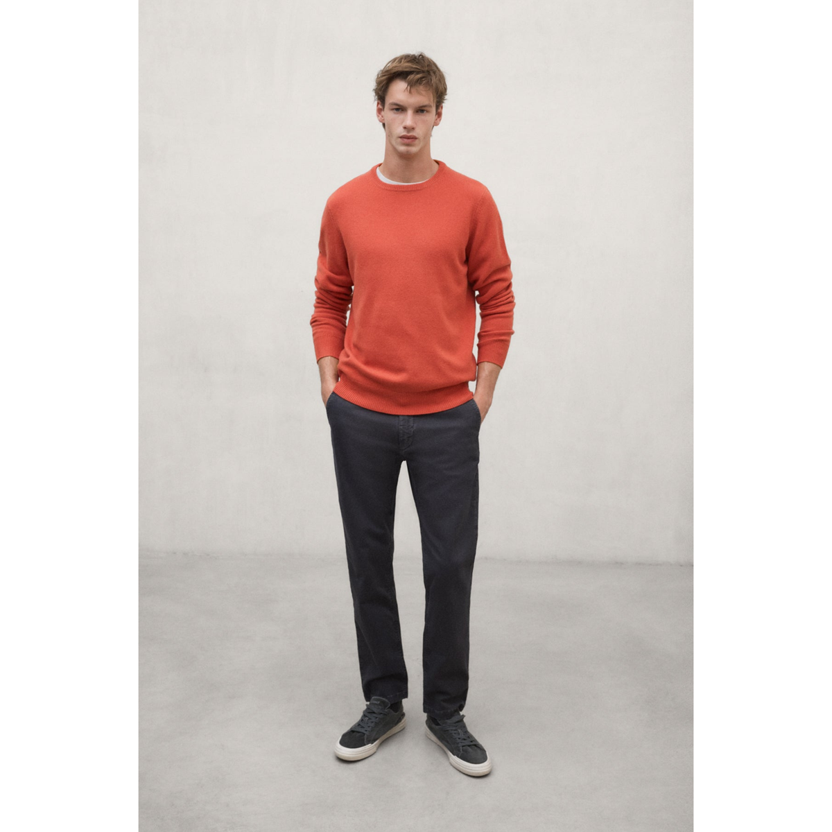 ECOALF || LAGUNA KNIT MAN  BURNED ORANGE