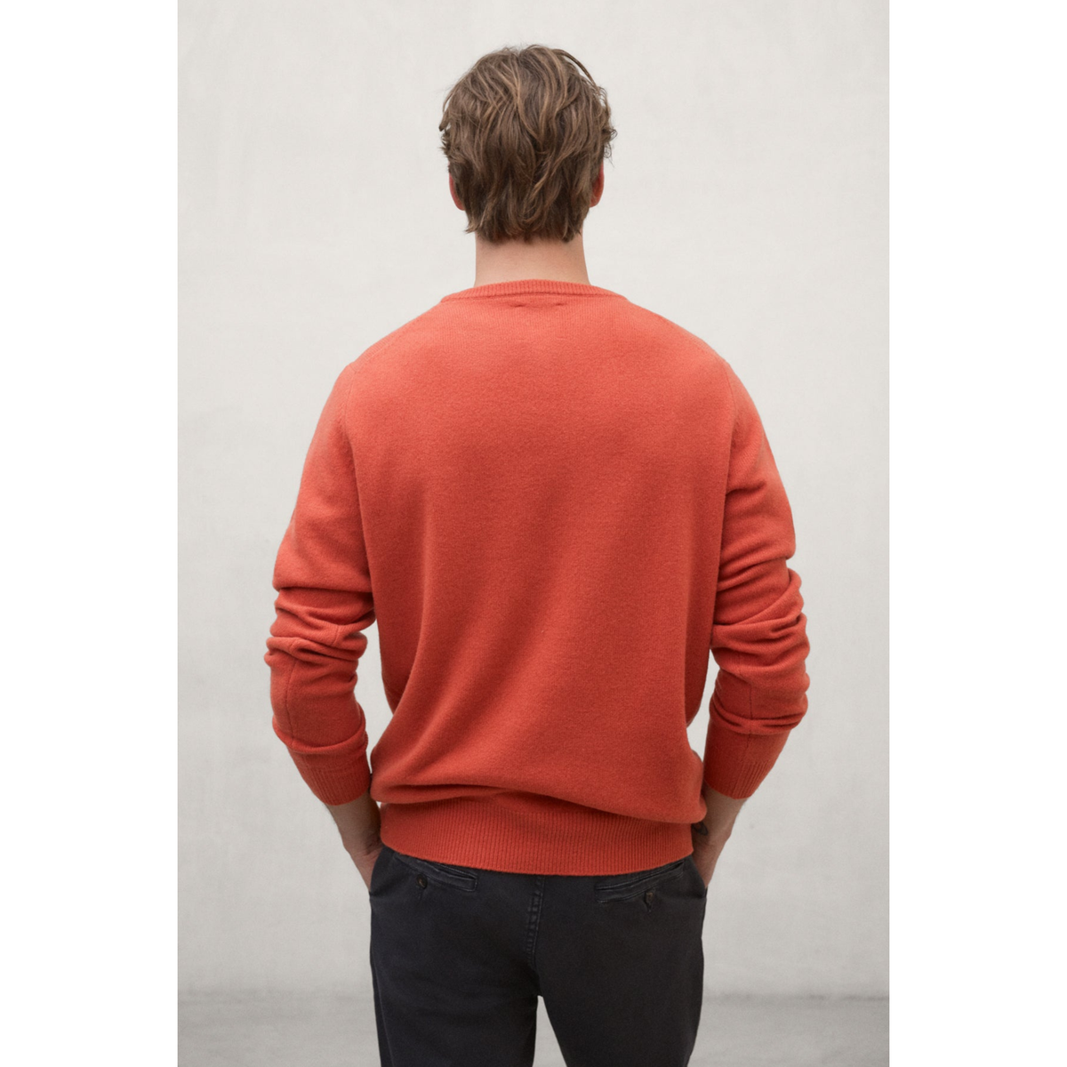 ECOALF || LAGUNA KNIT MAN  BURNED ORANGE