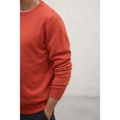 ECOALF || LAGUNA KNIT MAN  BURNED ORANGE