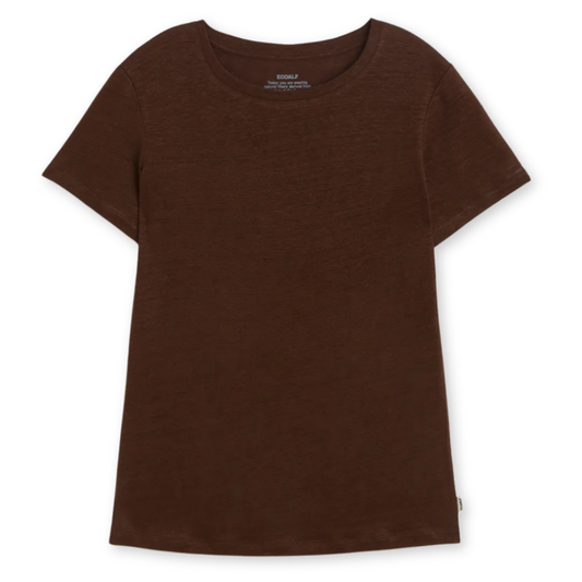 ECOALF || LANE T-SHIRT WOMAN COCOA