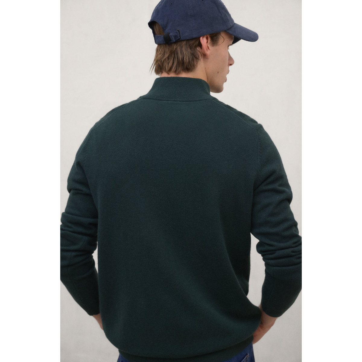 ECOALF || LARCH KNIT MAN CYPRESS