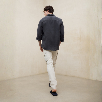 ECOALF || MALIBU SHIRT MAN ASPHALT