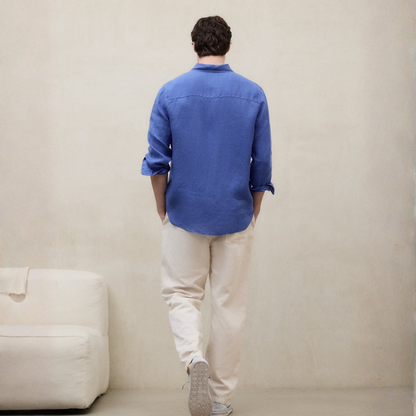 ECOALF || MALIBU SHIRT MAN PACIFIC BLUE