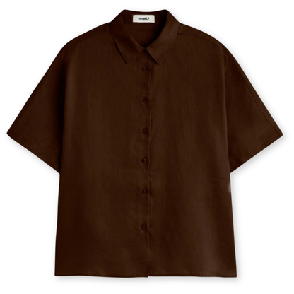 ECOALF || MELANIA SHIRT WOMAN COCOA